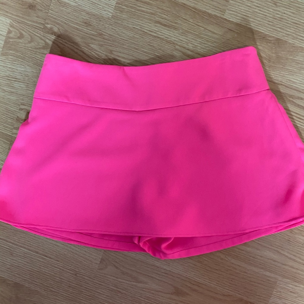 Express Neon Pink Skort